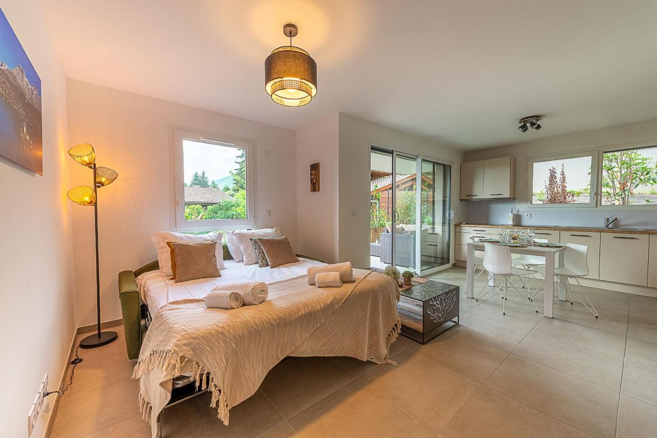 Aux Balcons Anneciens- Entre Lac Et Centre Ville, Lla Selections By Location Lac Annecy 塞夫里耶 外观 照片